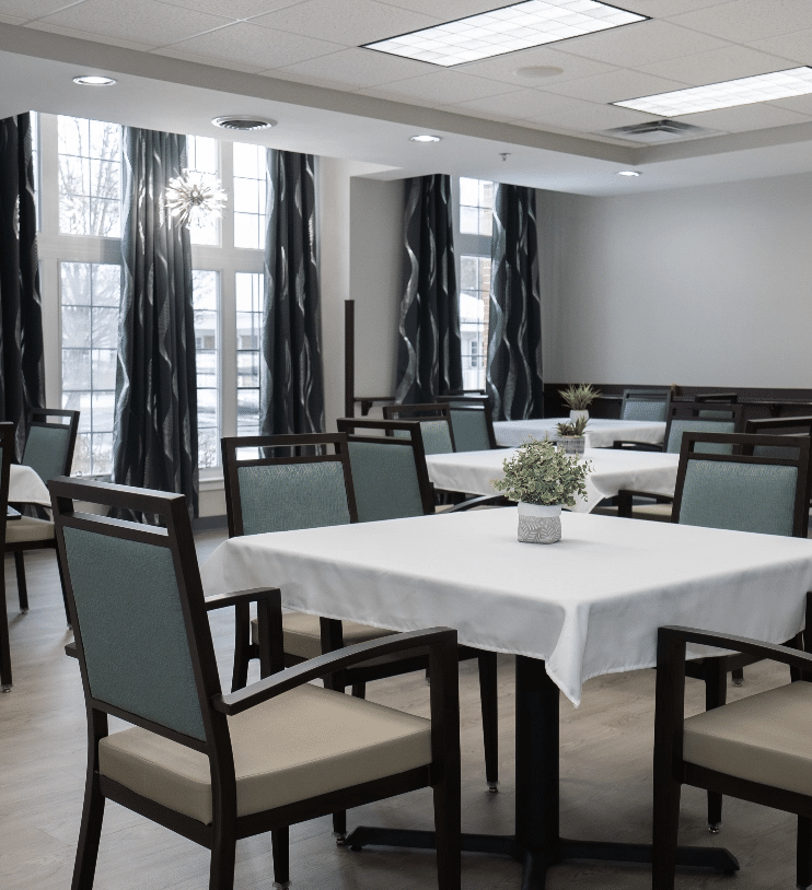 Bridgeway Park Senior Living Dinning Room