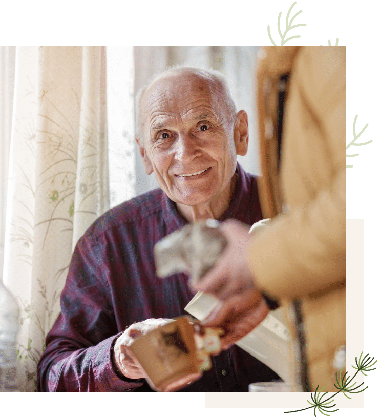 Senior Receiving Care
