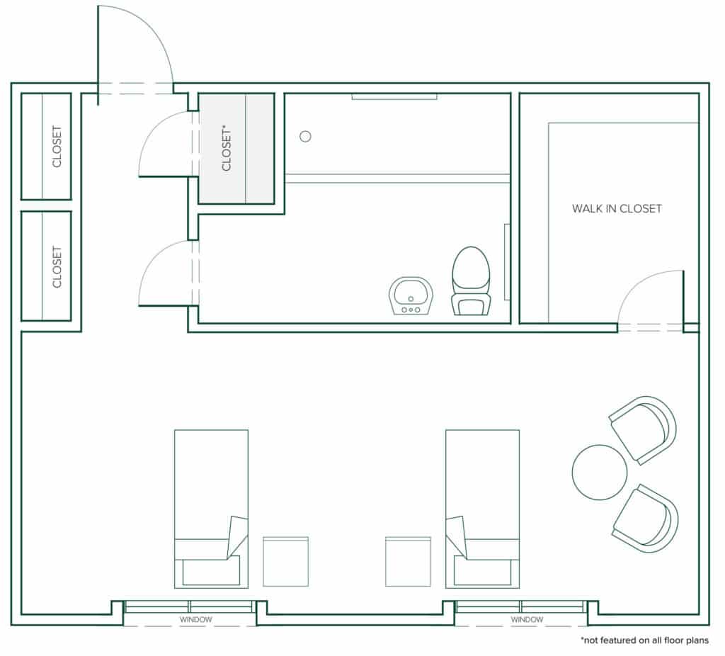 Bridgeway Park Canton Companion Suite Floorplan