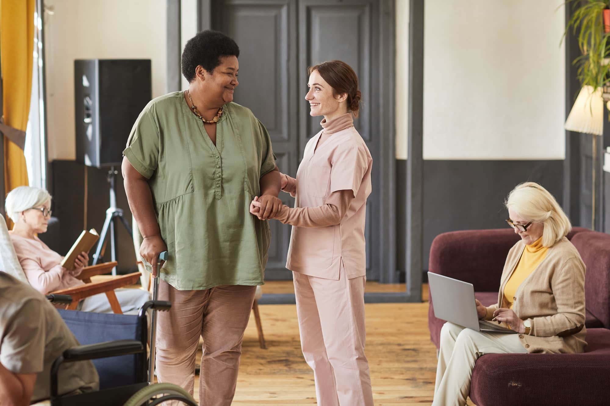 Assisted living transition support